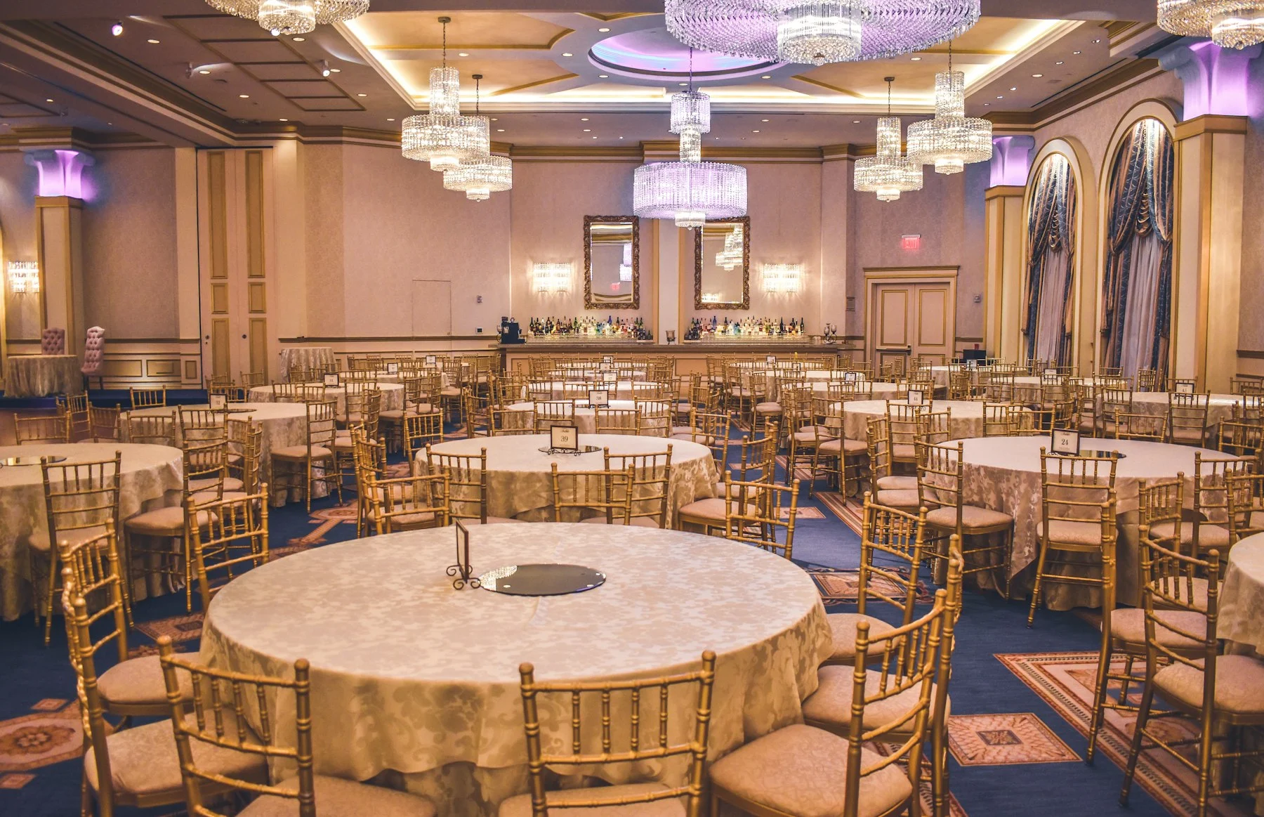 Gala dinner hall