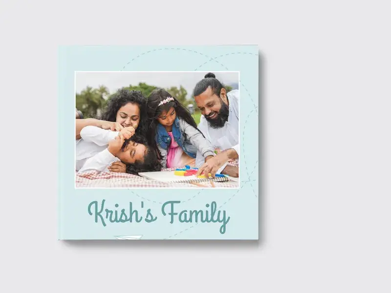 Photo book cover