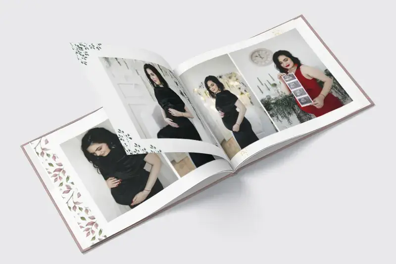 Photo book inside pages